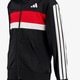 J 3S TIB FT TS kinder trainingspak zwart rood