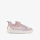 Leren meisjes sneakers roze paars