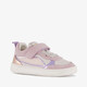 Leren meisjes sneakers roze paars