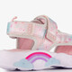 Meisjes sandalen met lichtjes roze pastel