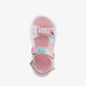 Meisjes sandalen met lichtjes roze pastel
