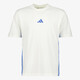 M LIN SJ heren T-shirt wit blauw