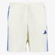 Adidas M 3S FT heren sportshort wit blauw
