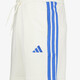 M 3S FT heren sportshort wit blauw