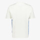 M LIN SJ heren T-shirt wit blauw