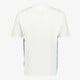 M LIN SJ heren T-shirt wit blauw