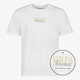 Heren T-shirt met backprint wit