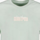 Heren T-shirt met backprint mintgroen