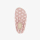 Amber kinder schoenen met hartjes roze