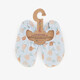 Kinder schoenen met peertjes blauw