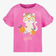 Name It meisjes T-shirt met kat roze