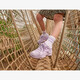 Meisjes dad sneakers lila