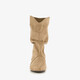 Dames slouchy laarzen beige