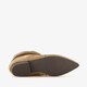 Dames slouchy laarzen beige
