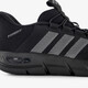 Rapidfit Wide Fit dames sneakers zwart