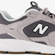 408 heren sneakers grijs wit
