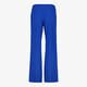 Dames wide leg broek met bies blauw