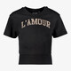 TwoDay cropped meisjes top zwart
