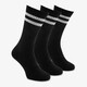 3-pack unisex sportsokken zwart