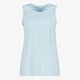Dames sport singlet lichtblauw