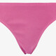 Dames bikinibroekje met structuur roze