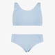 Meisjes bikini set lichtblauw