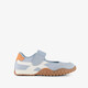Dames ballerina sneakers lichtblauw