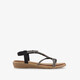 Dames sandalen zwart