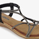 Dames sandalen zwart