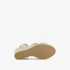 Dames espadrilles met jute en sleehak beige