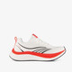 Heren hardloopschoenen wit oranje