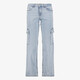 TwoDay dames cargo jeans lichtblauw