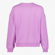 Dames sweater met hartjes paars