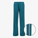 TwoDay dames wide leg broek met bies blauwgroen