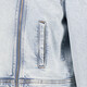 Dames denim spijkerjas blauw