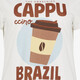Dames t-shirt met opdruk wit
