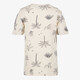 Jongens T-shirt met palmbomen beige
