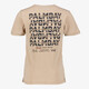 Jongens T-shirt met backprint beige