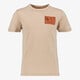 Jongens T-shirt met backprint beige