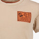 Jongens T-shirt met backprint beige