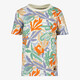 Jongens T-shirt met bladerenprint