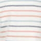 Gestreept jongens T-shirt wit pastel