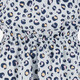 Name It meisjes playsuit met panterprint grijs blauw