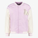 Meisjes baseball zomerjas lila wit