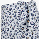 Name It meisjes rok met panterprint grijs blauw