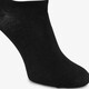 10 paar unisex sneakersokken zwart