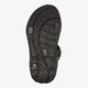 Jongens sandalen met camouflageprint zwart