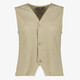 Dames gilet beige
