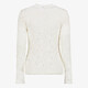 Kanten dames top wit
