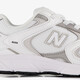 408 meisjes sneakers wit grijs